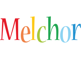 Melchor birthday logo