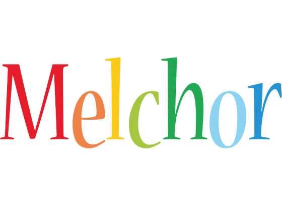 Melchor birthday logo