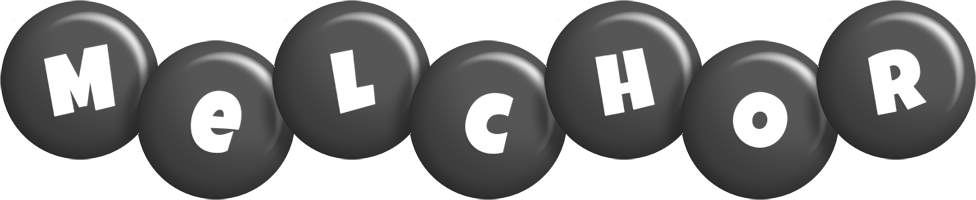 Melchor candy-black logo