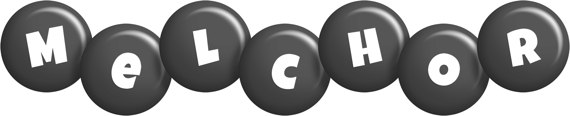 Melchor candy-black logo