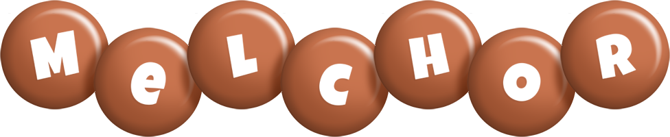 Melchor candy-brown logo