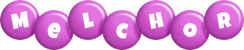 Melchor candy-purple logo