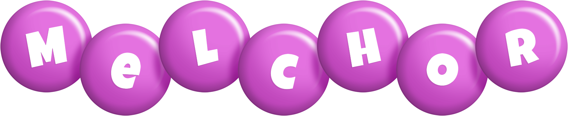 Melchor candy-purple logo