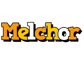 Melchor cartoon logo