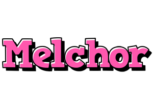 Melchor girlish logo