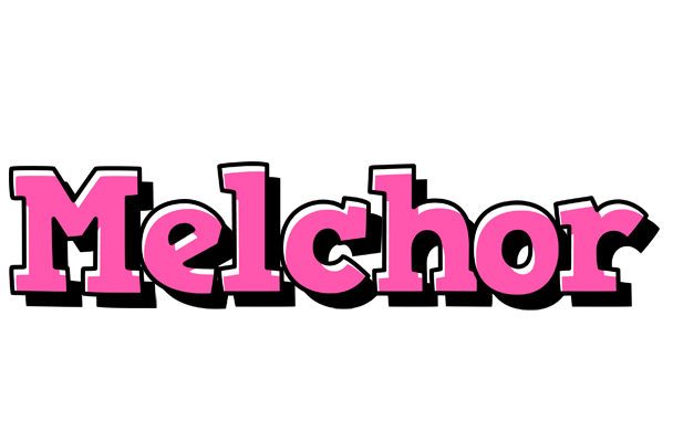 Melchor girlish logo