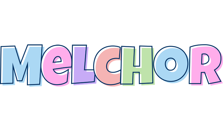 Melchor pastel logo