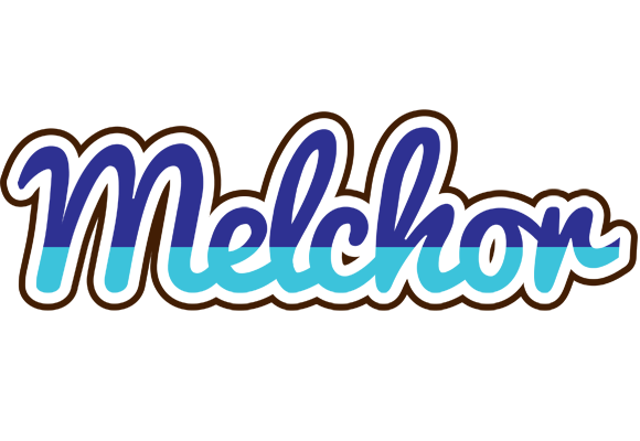 Melchor raining logo