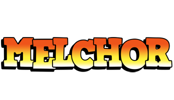 Melchor sunset logo