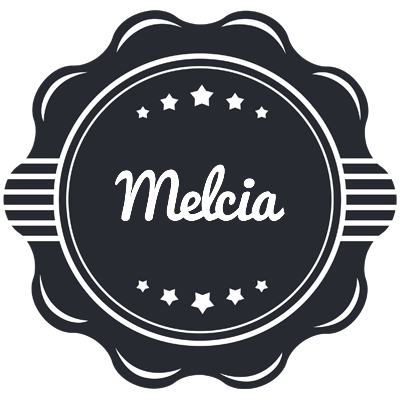 Melcia badge logo