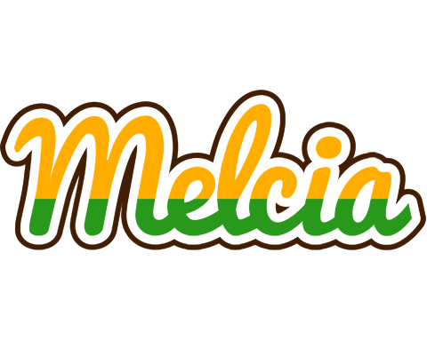 Melcia banana logo