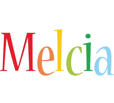 Melcia birthday logo