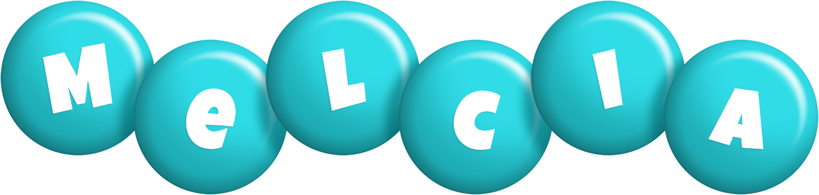 Melcia candy-azur logo