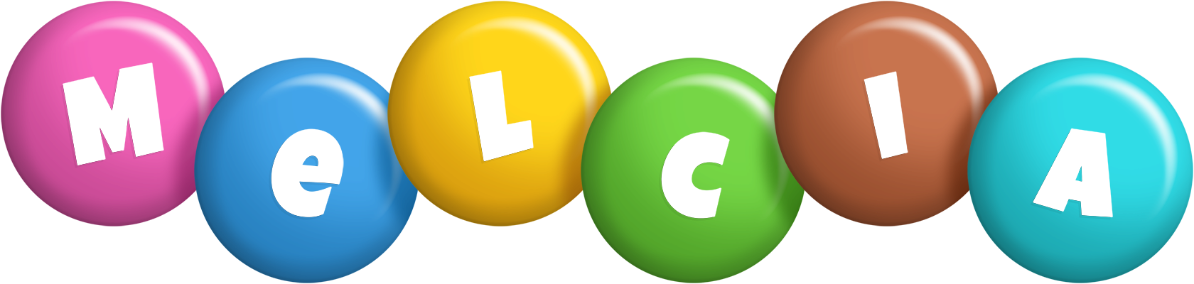 Melcia candy logo