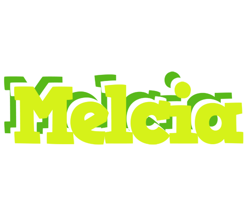 Melcia citrus logo