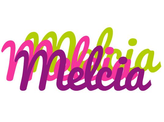 Melcia flowers logo