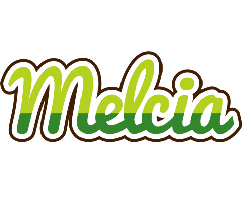 Melcia golfing logo