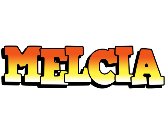 Melcia sunset logo