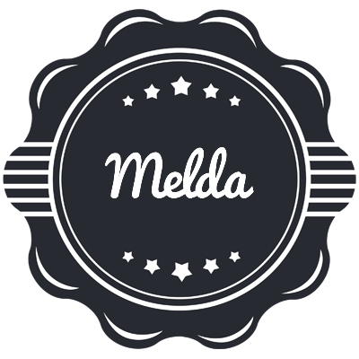 Melda badge logo
