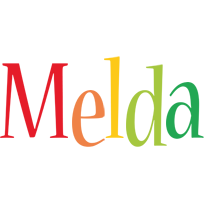 Melda birthday logo