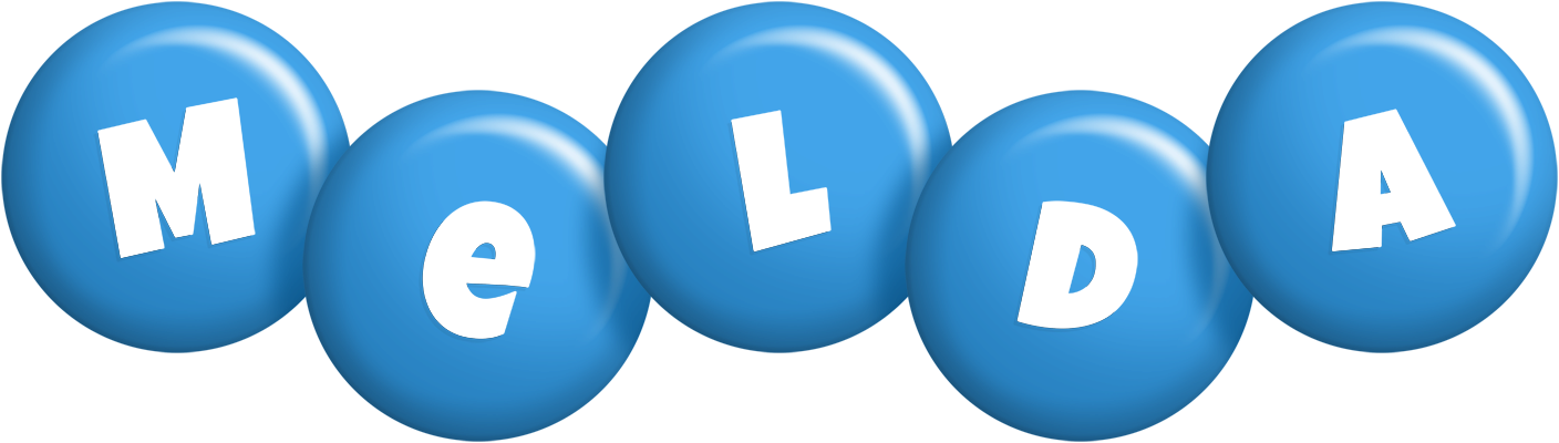 Melda candy-blue logo