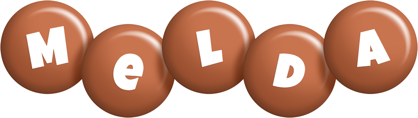 Melda candy-brown logo