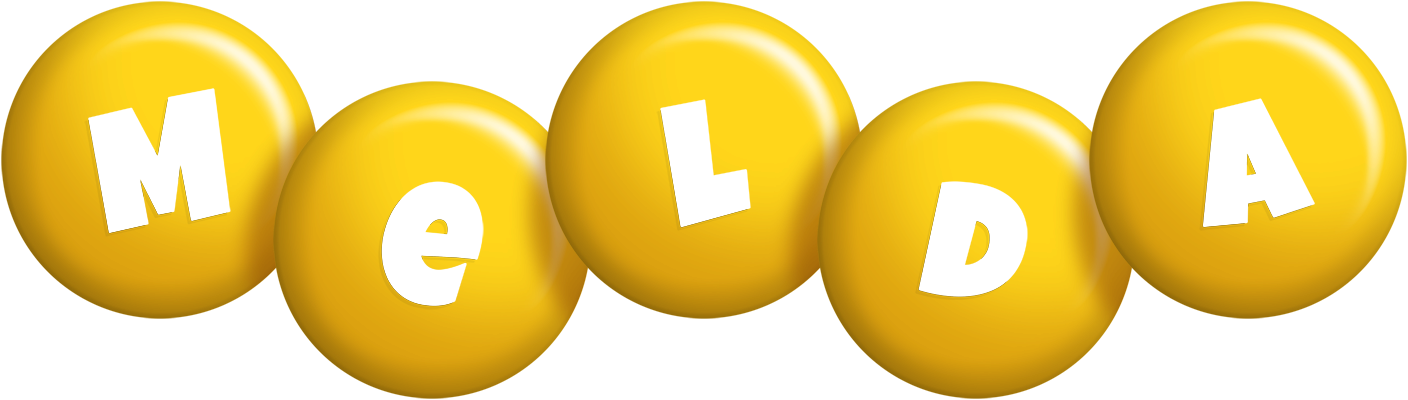 Melda candy-yellow logo
