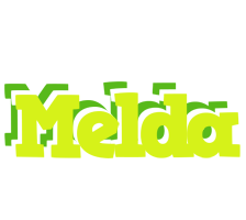 Melda citrus logo