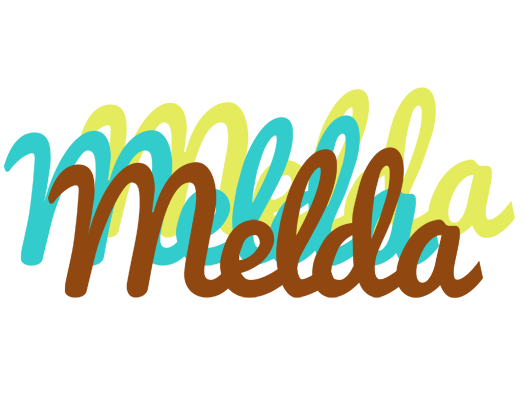 Melda cupcake logo