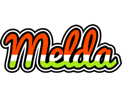 Melda exotic logo