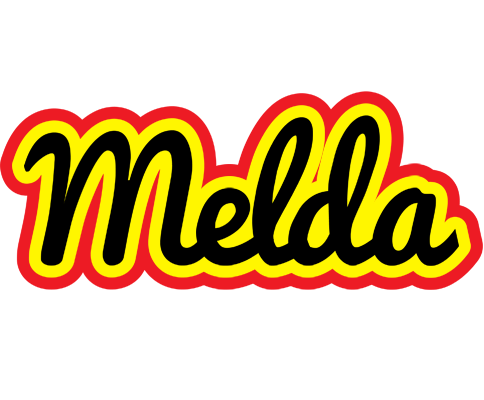 Melda flaming logo