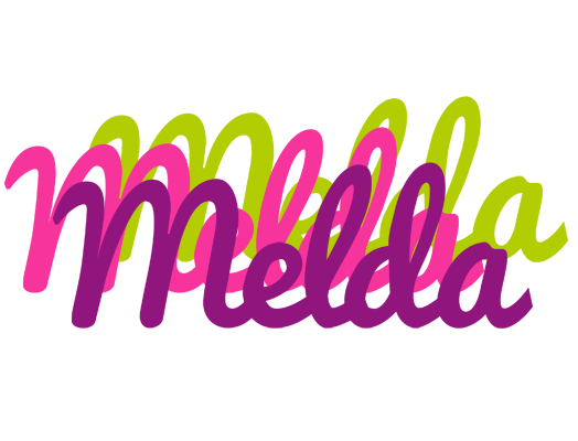 Melda flowers logo