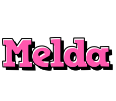 Melda girlish logo