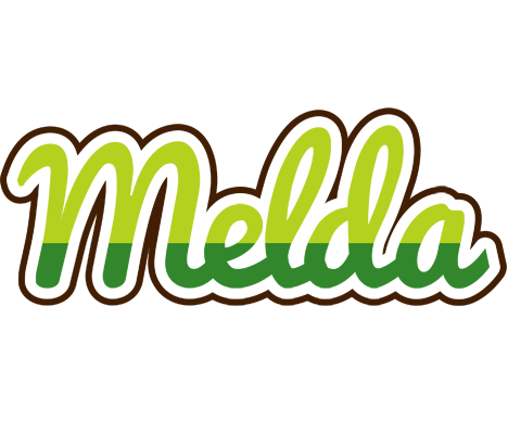 Melda golfing logo