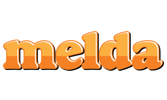 Melda orange logo