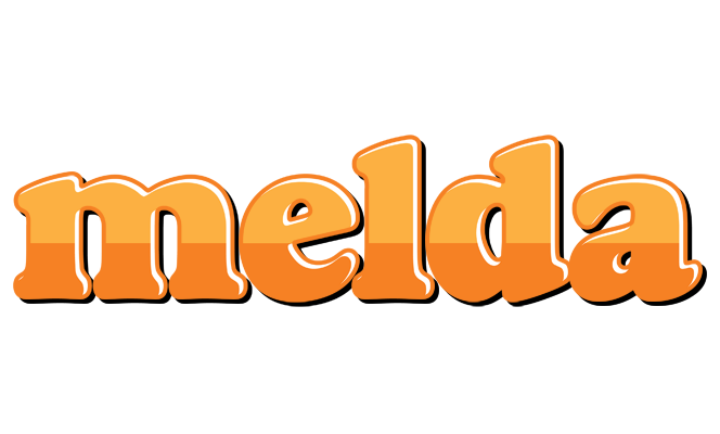 Melda orange logo