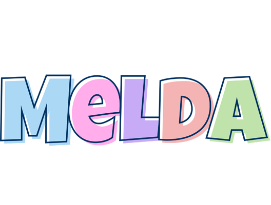 Melda pastel logo