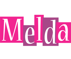 Melda whine logo