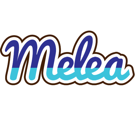 Melea raining logo