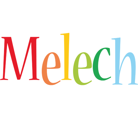 Melech birthday logo