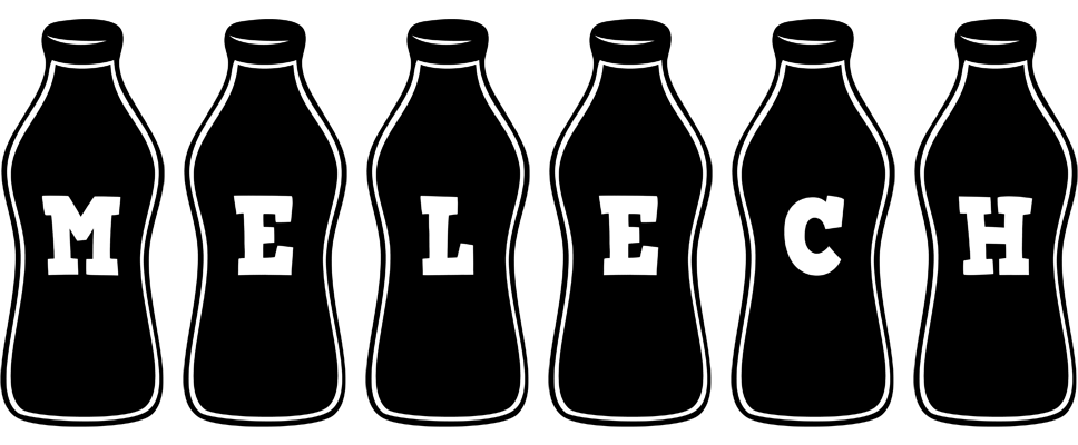Melech bottle logo
