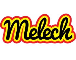 Melech flaming logo