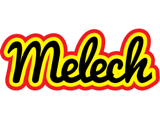 Melech flaming logo