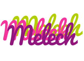 Melech flowers logo