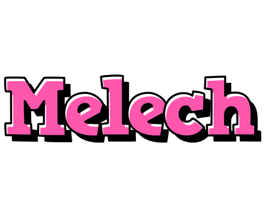 Melech girlish logo
