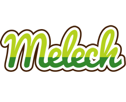 Melech golfing logo