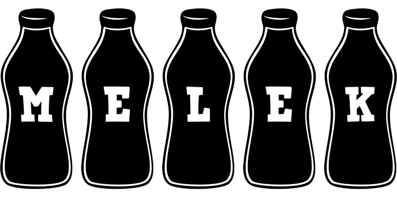Melek bottle logo