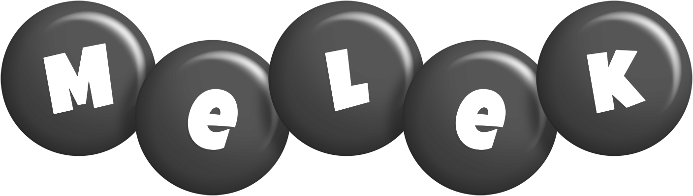 Melek candy-black logo