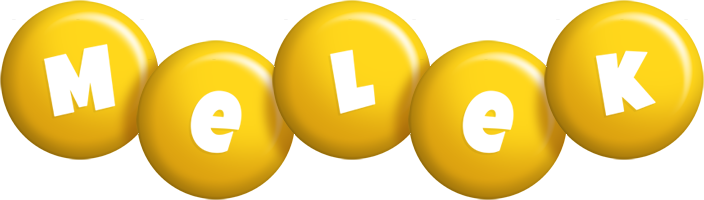 Melek candy-yellow logo