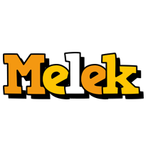 Melek cartoon logo